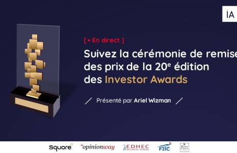 Boursorama organise la vingtième édition des Investor Awards mardi 12 octobre 2021.