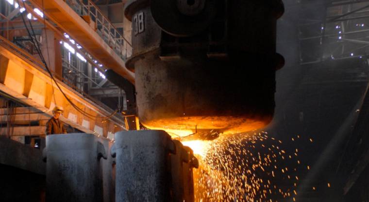 Un site de production Arcelormittal en Ukraine. (© Arcelormittal)