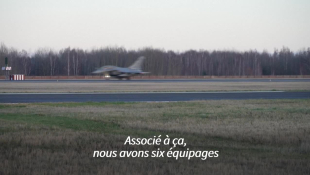 Dans le ciel balte, les chasseurs ultramodernes de l'Otan pour dissuader la Russie