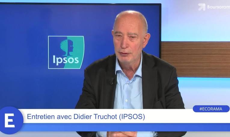 Didier Truchot (Président d'IPSOS) : "Pour l'instant, la guerre en Ukraine n'a pas d'impact sur notre niveau d'activité !"
