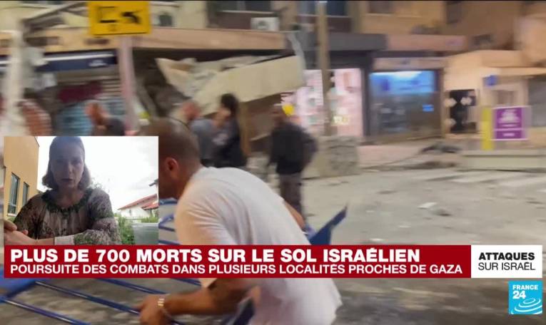 Attaques du Hamas sur Israël : "Les terroristes ont essayé d'entrer dans le kibboutz dans lequel j'étais"