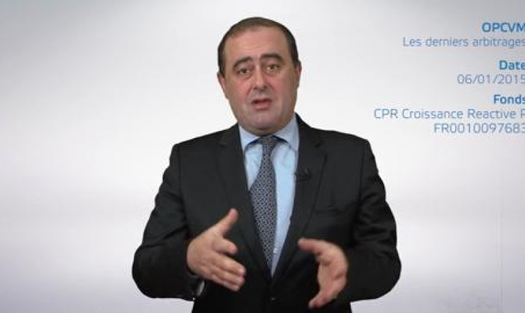 OPCVM â Les derniers arbitrages : CPR Croissance Reactive P FR0010097683, janvier 2015