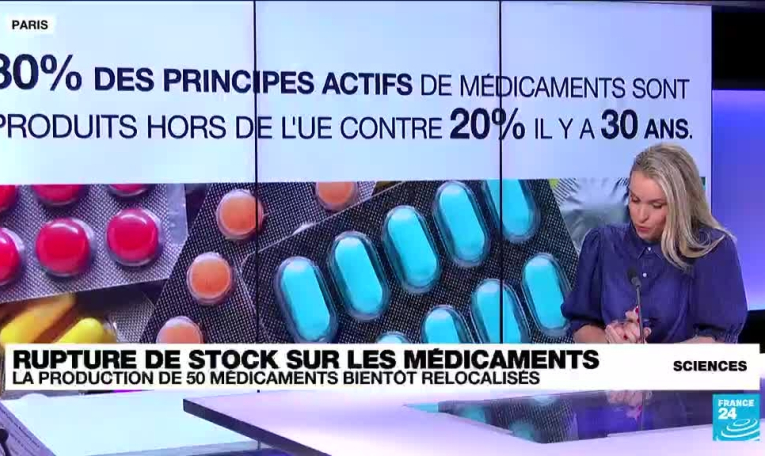 Souveraineté sanitaire : la France veut relocaliser la production de principes actifs essentiels