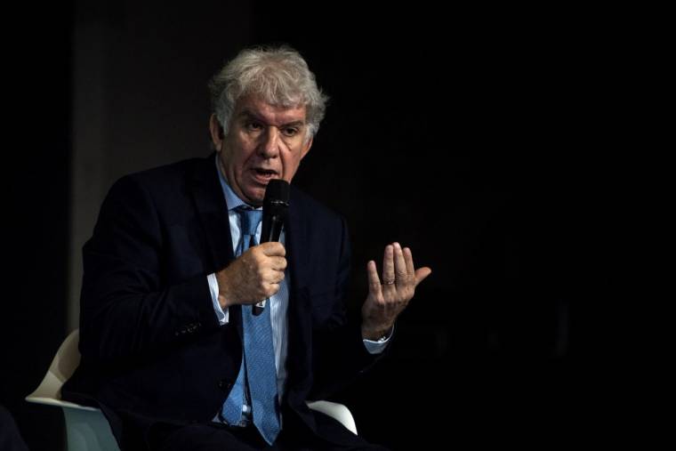 Yves Perrier, en 2019, à Paris ( AFP / CHRISTOPHE ARCHAMBAULT )