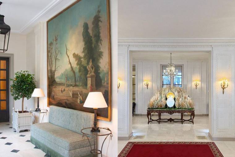 Le label "palace" est une distinction attribuée aux hôtels 5 étoiles les plus prestigueuses. Crédit photos : captures Instagram @lebristolparis