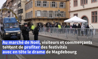 Au marché de Strasbourg, la joie de Noël malgré Magdebourg