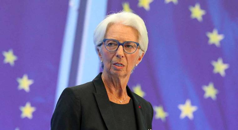 Christine Lagarde, présidente de la Banque centra européenne. (© AFP)