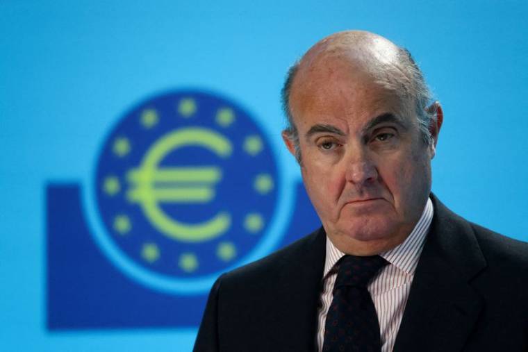 Photo d'archives: Le vice-président de la Banque centrale européenne (BCE) Luis de Guindos