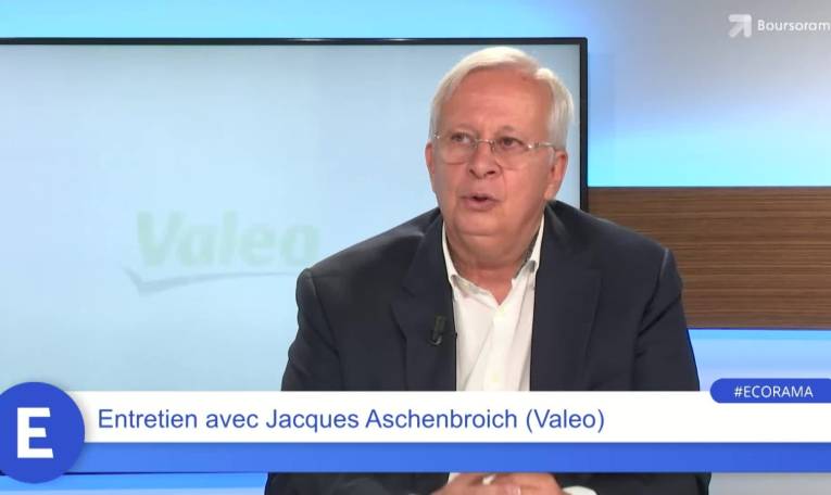 Jacques Aschenbroich (PDG de Valeo) :  "On est et on sera en position de leader sur le marché des moteurs électriques !"