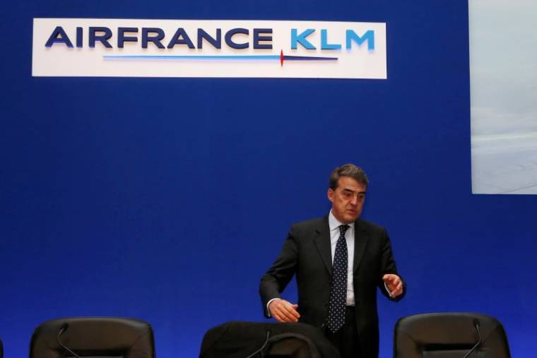 LE DÉPART DU PDG D'AIR FRANCE-KLM SANCTIONNÉ EN BOURSE