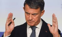 Le ministre des Outre-mer Manuel Valls, le 8 janvier 2025, à Paris ( AFP / Ludovic MARIN )