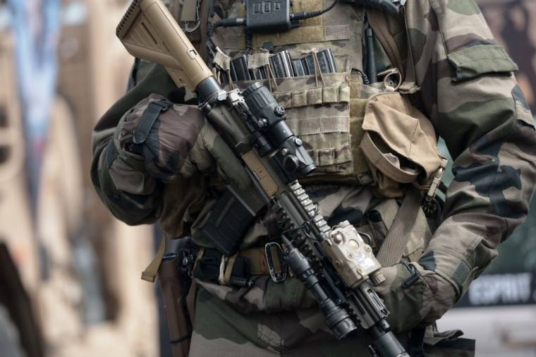 Un membre des forces spéciales françaises. (illustration) ( AFP / IROZ GAIZKA )