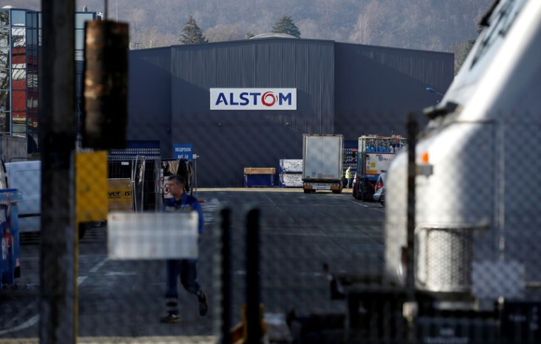 L'usine d'Alstom à Belfort