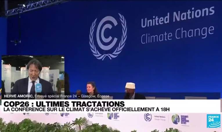 Aide, émissions et énergies fossiles au centre des ultimes discusions à la COP26