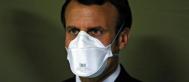 Emmanuel Macron pourrait demander des efforts supplémentaires face à l'épidémie de coronavirus.  © MATHIEU CUGNOT / POOL / AFP