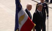 Macron accueille Biden à l'Arc de Triomphe pour le début de sa visite d'Etat