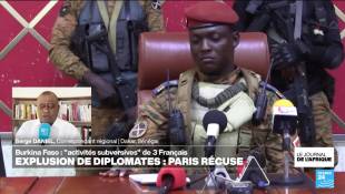 Burkina Faso : expulsion de trois diplomates français pour "activités subversives"