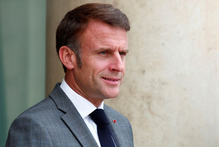 Le président français Emmanuel Macron