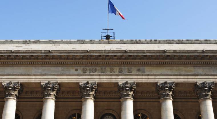 Le Palais Brongniart, ancien siège de la Bourse de Paris. (© JLPC)