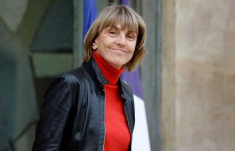 La ministre du Logement Valérie Létard, à l'Elysée à Paris, le 29 janvier 2025 ( AFP / Ludovic MARIN )