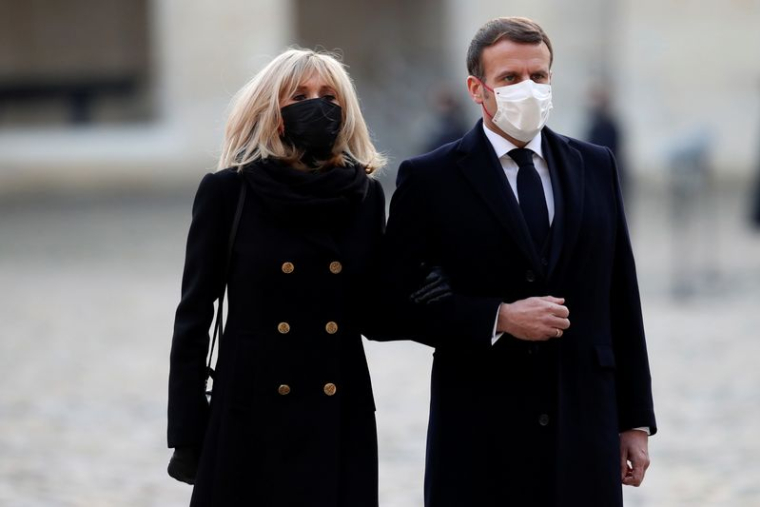 CORONAVIRUS: BRIGITTE MACRON À L'ISOLEMENT