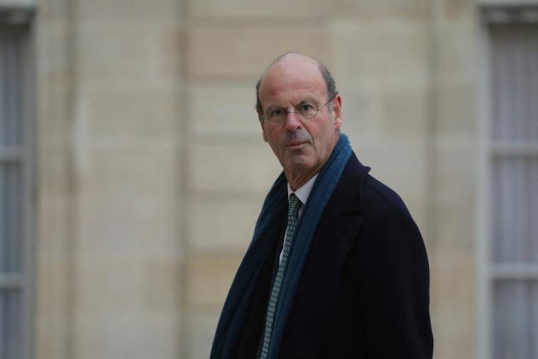 Le directeur général de la Caisse des dépôts, Éric Lombard, en décembre 2018. ( AFP / LUDOVIC MARIN )