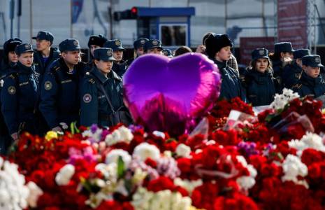 L'après d'un l'attentat meurtrier à Moscou