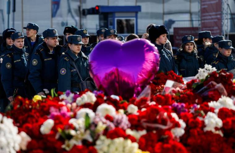 L'après d'un l'attentat meurtrier à Moscou