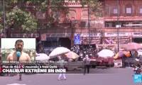 Chaleur extrême en Inde : plus de 49,5°C recensés à New Delhi