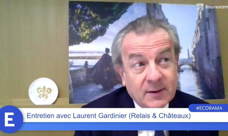 Laurent Gardinier (Relais & Châteaux) : "Comparé à 2022, nous avons 25% de plus de réservations, ce qui est considérable !"