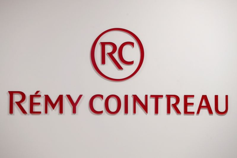 Le logo de Remy Cointreau SA est représenté au siège de la société à Paris