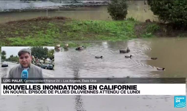 Inondations en Californie