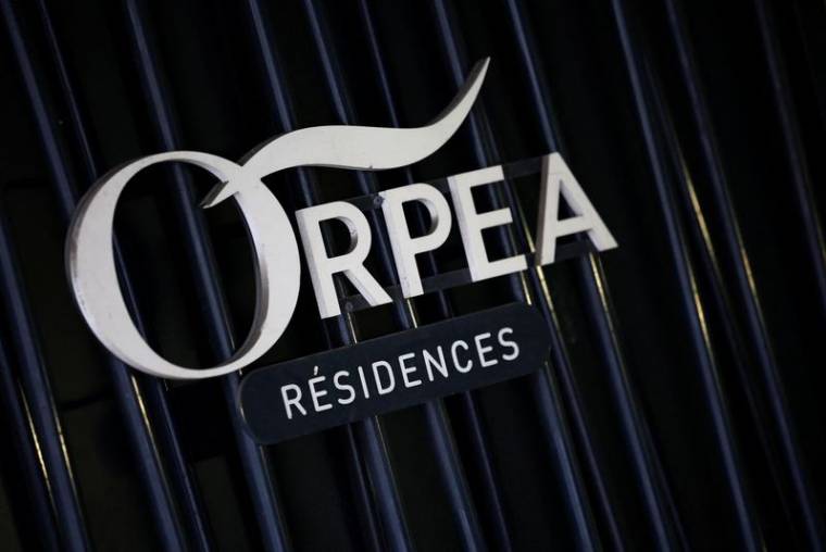 Le logo de la société française Orpéa