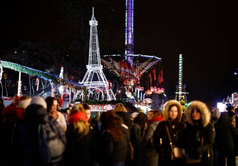 Lumières de Noël à Paris