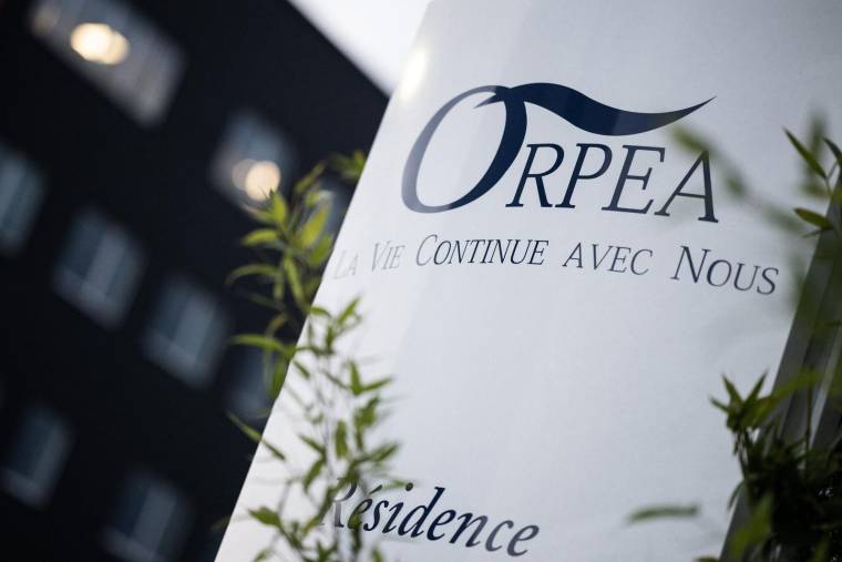 A terme, la CDC détiendra 50,2% du capital d'Orpea ( AFP / LOIC VENANCE )