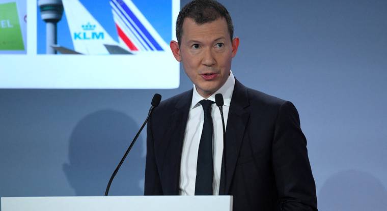 Benjamin Smith, directeur général d'Air France-KLM. (© AFP)