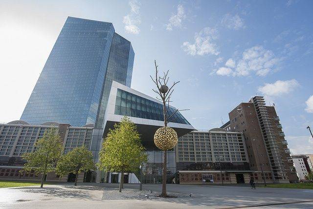 Le siège de la BCE, à Francfort. (Crédits photo : BCE )