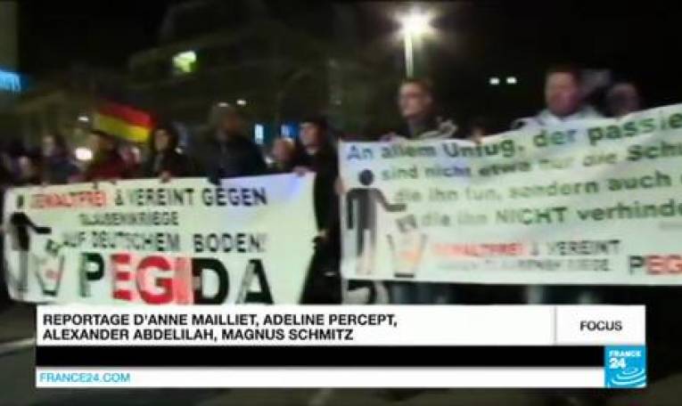 Allemagne :  qui sont les manifestants du mouvement "Pegida"?