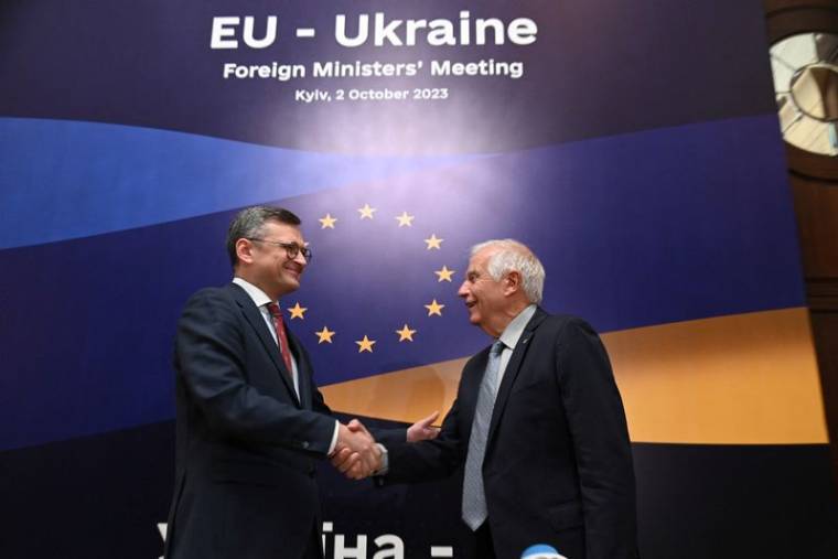 Réunion des ministres des Affaires étrangères de l'UE et de l'Ukraine à Kyiv