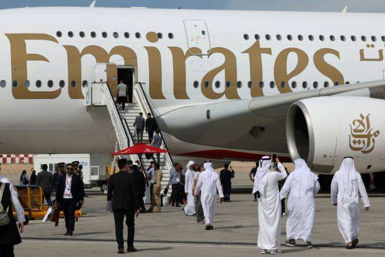 Pour soutenir la croissance de son transport aérien, Dubaï a annoncé la construction d'un nouveau terminal de passagers à l'aéroport Al-Maktoum, pour un montant de plus de 34,8 milliards de dollars ( AFP / Giuseppe CACACE )