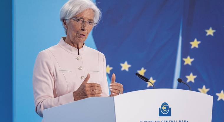 Christine Lagarde est encore loin de son objectif d'une inflation à 2%. (© ECB)