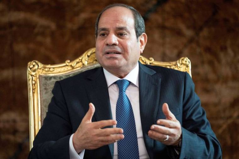Le président égyptien Abdel Fattah al Sissi