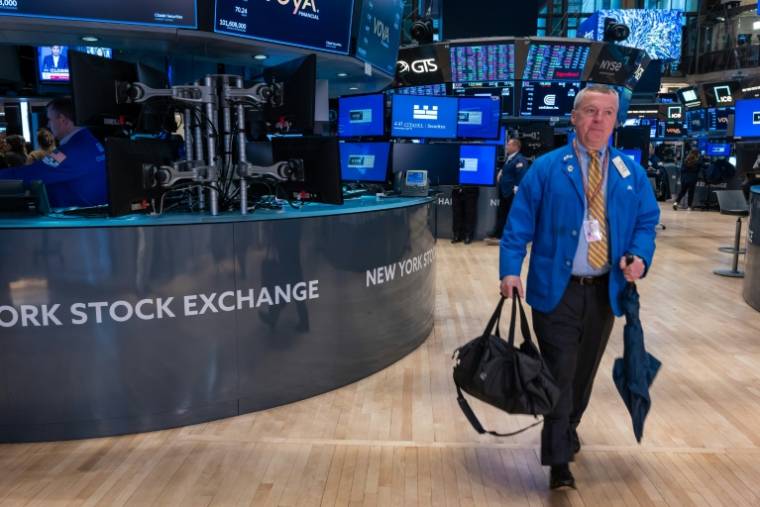 Le parquet du New York Stock Exchange ( GETTY IMAGES NORTH AMERICA / SPENCER PLATT )