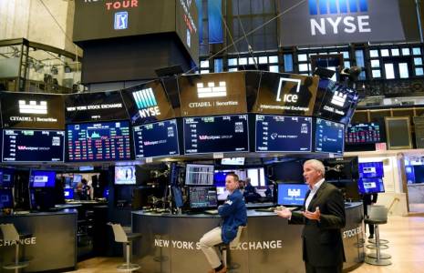 Le parquet du New York Stock Exchange ( GETTY IMAGES NORTH AMERICA / Jamie McCarthy )