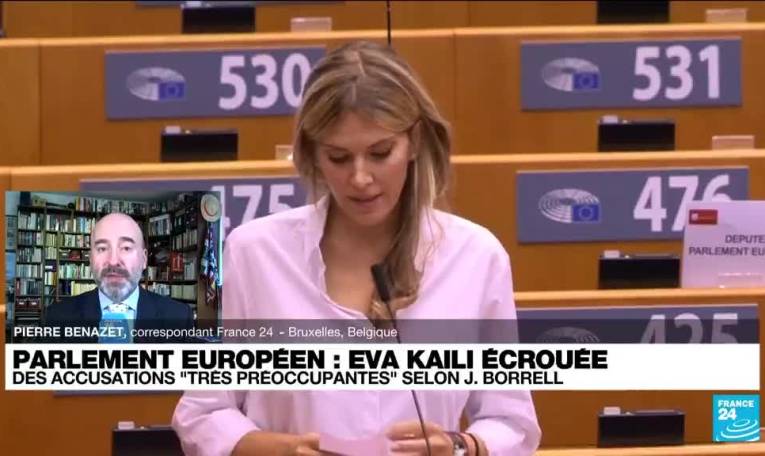 Parlement européen : premières réactions sur l'affaire Eva Kaili