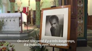 Obsèques de l'ex-animateur Sylvain Augier à Sommières, dans le Gard