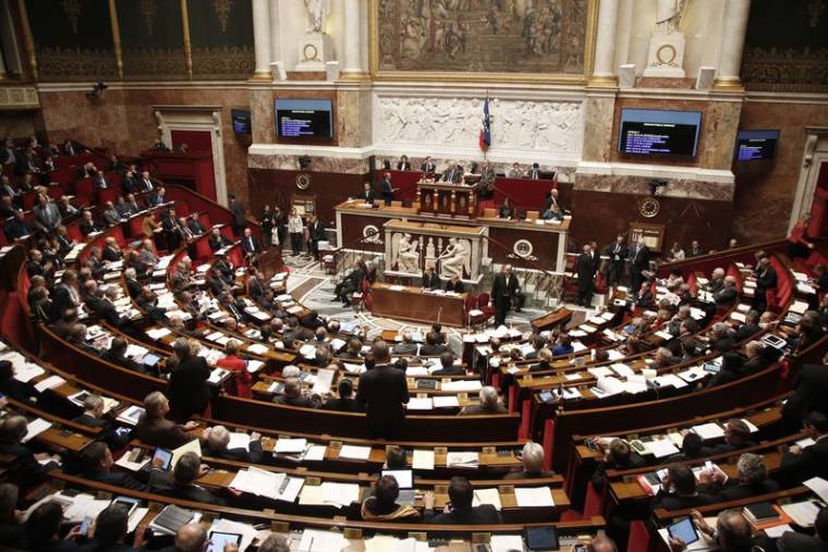 L'Assemblée nationale, à Paris
