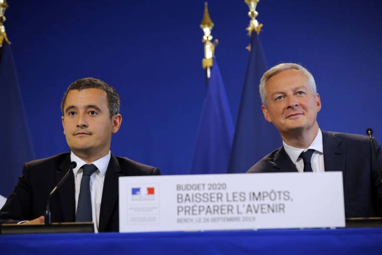 FRANCE: AMÉLIORATION PRÉVUE DU DÉFICIT BUDGÉTAIRE EN 2020, À 93,1 MILLIARDS D'EUROS