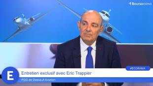 Eric Trappier (PDG de Dassault Aviation) : "Nous avons un carnet de commandes rempli pour 10 ans, c'est exceptionnel !"