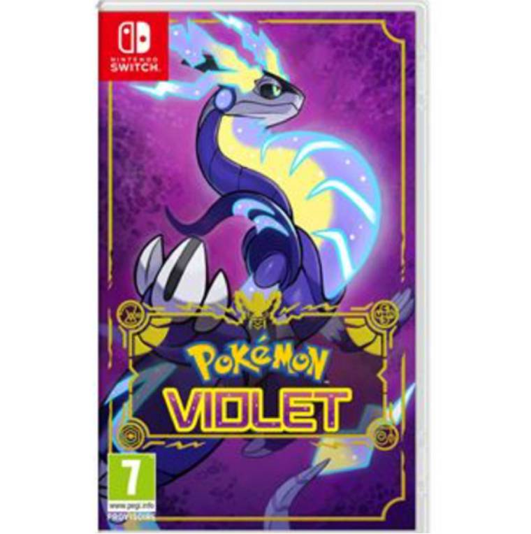 Jeu Pokémon Violet sur Switch - Crédit photo : www.jeux-video.fnac.com